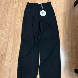 Princess Polly ARCHER PANTS BLACK